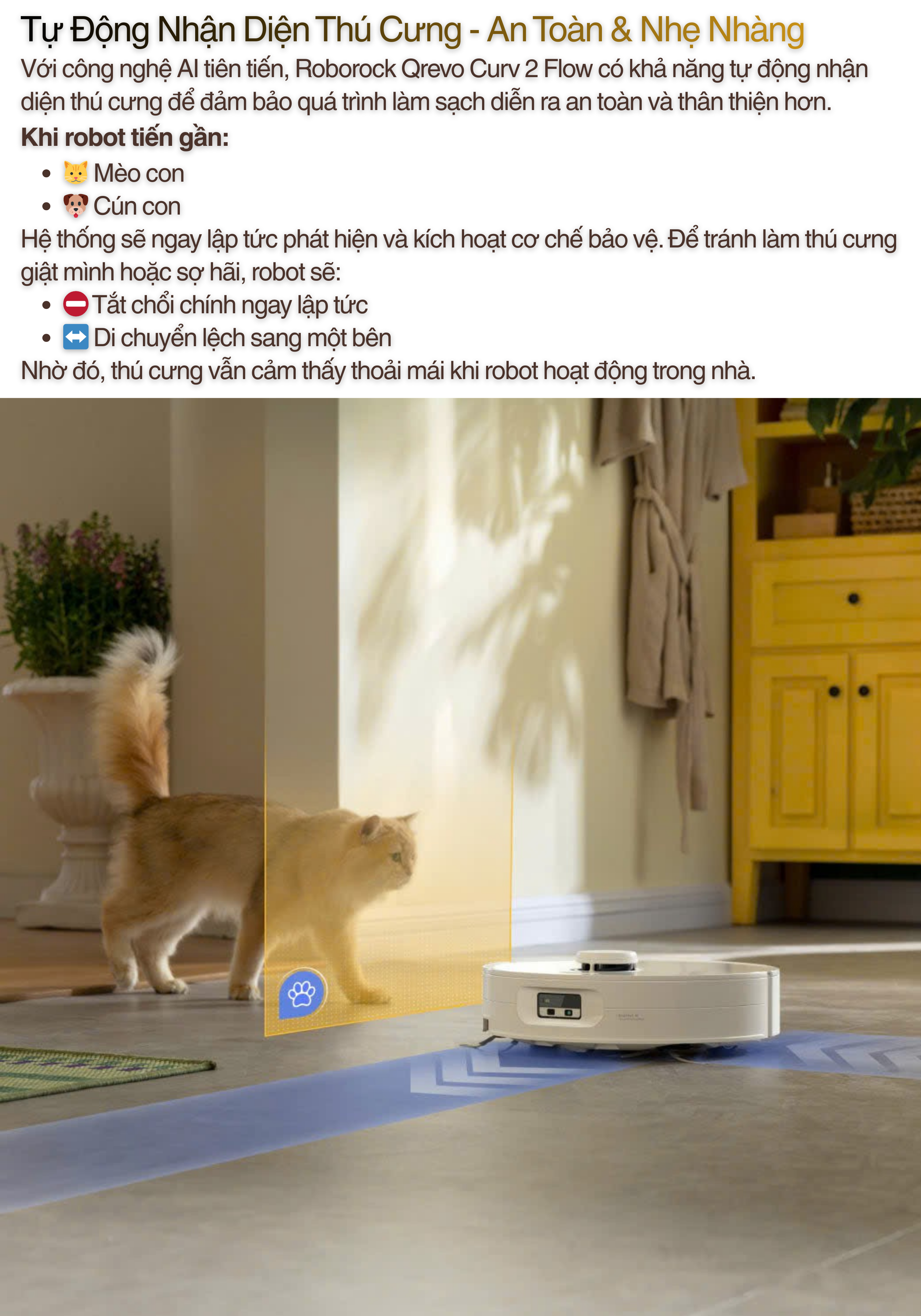 Tự Động Nhận Diện Thú Cưng - An Toàn & Nhẹ Nhàng