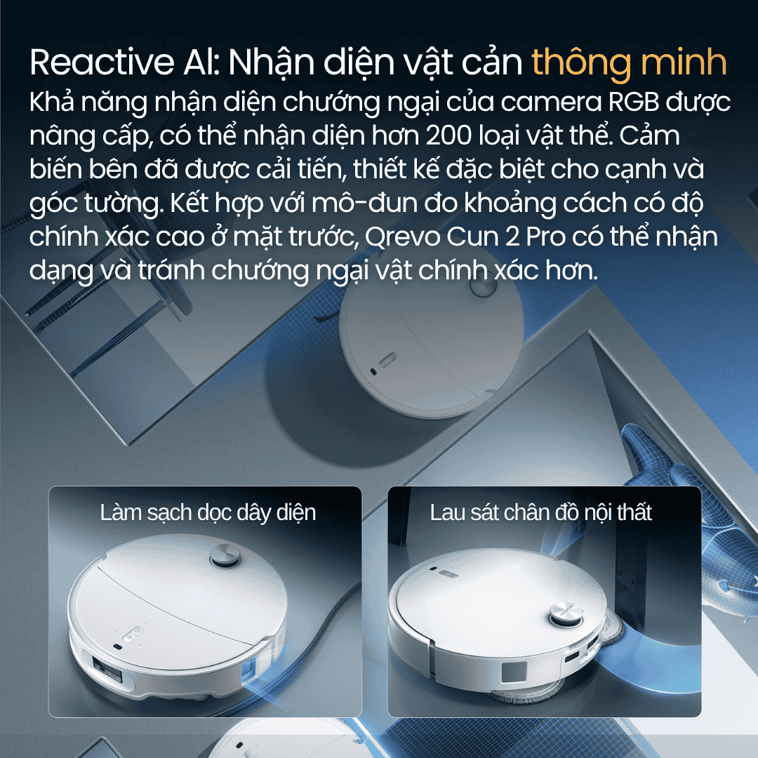 Hệ thống Reactive AI nâng cấp nhận diện hơn 200 loại vật cản