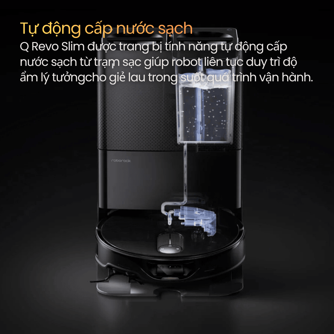 Qrevo Slim - Tự động làm đầy bình nước sạch cho robot
