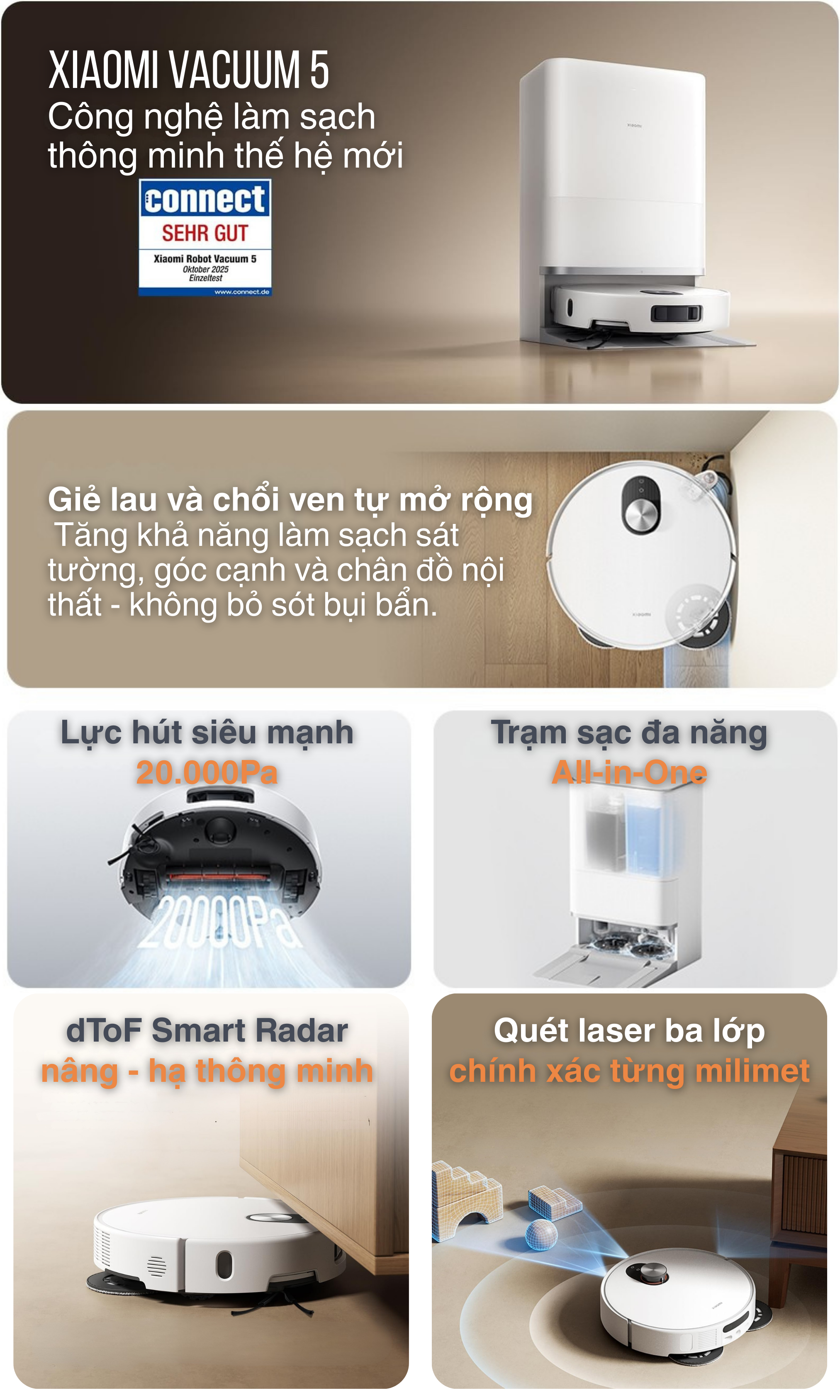 Xiaomi Vacuum 5 - BH 12 Th