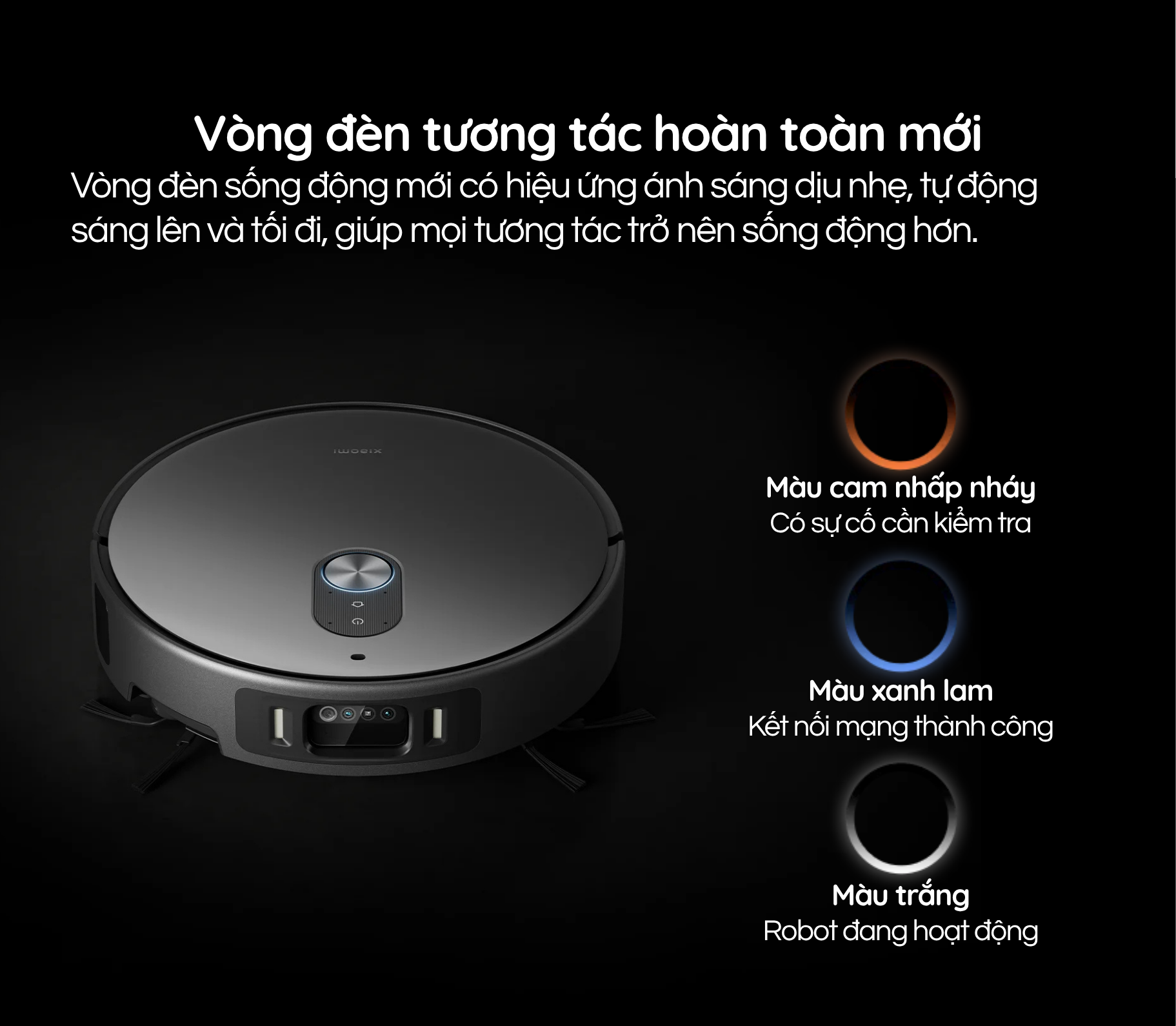Vòng đèn led trực quan