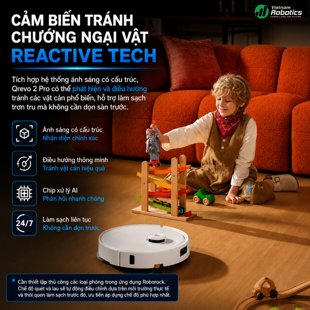 Reactive Tech - Tránh vật cản thông minh